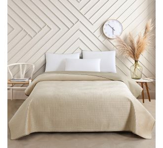 ΚΟΥΒΕΡΛΙ KING SIZE OMNIA GREIGE (260Χ240) KING SIZE 260X240 MELINEN |  Κουβερλί Υπέρδιπλα στο espiti