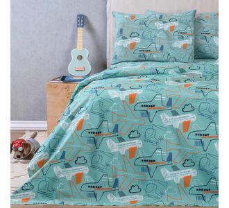 ΣΕΤ ΣΕΝΤΟΝΙΑ ΜΟΝΑ (Λ) PLANEUR KIDS LINE (100X200+32) ΣΕΤ ΜΟΝΟ (Λ) 170Χ270 MELINEN |  Σεντόνια Παιδικά στο espiti
