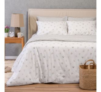ΣΕΤ ΣΕΝΤΟΝΙΑ ΜΟΝΑ SPRING LIGHT GREY ULTRA LINE (170X270) ΣΕΤ ΜΟΝΟ 170Χ270 MELINEN |  Σεντόνια Υπέρδιπλα / King Size στο espiti