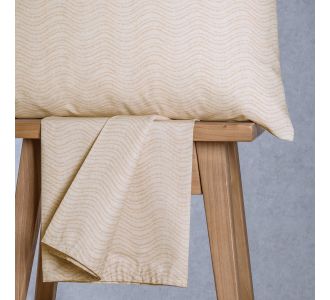 ΣΕΝΤΟΝΙ (ΣΕΤ 2 ΤΕΜ.) 100Χ200+32 MAVERICK BEIGE ULTRA LINE MINI ΚΑΤΩΣΕΝΤΟΝΟ ΜΟΝΟ (Λ) 100Χ200+32cm + 50X70cm MELINEN |  Σεντόνια Υπέρδιπλα / King Size στο espiti
