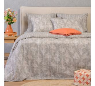 ΣΕΤ ΣΕΝΤΟΝΙΑ ΜΟΝΑ (Λ) KAI GREY CASUAL LINE (100Χ200+32) ΣΕΤ ΜΟΝΟ (Λ) 170Χ270 MELINEN |  Σεντόνια Υπέρδιπλα / King Size στο espiti