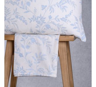ΣΕΝΤΟΝΙ (ΣΕΤ 2 ΤΕΜ.) 120Χ200+32 SIENNA BLUE CASUAL LINE MINI ΚΑΤΩΣΕΝΤΟΝΟ ΗΜΙΔΙΠΛΟ (Λ) 120Χ200+32cm + 50X70cm MELINEN |  Σεντόνια Υπέρδιπλα / King Size στο espiti