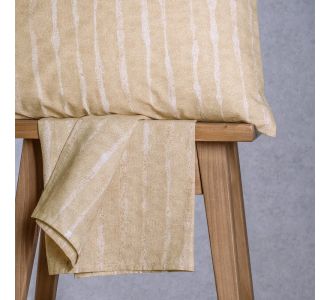 ΣΕΝΤΟΝΙ (ΣΕΤ 3 ΤΕΜ.) 180Χ200+32 KAI BEIGE CASUAL LINE MINI ΚΑΤΩΣΕΝΤΟΝΟ KING SIZE (Λ) 180Χ200+32cm + 50X70cm MELINEN |  Σεντόνια Υπέρδιπλα / King Size στο espiti