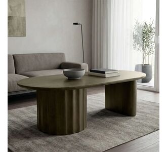Τραπέζι σαλονιού Flute pakoworld wenge μασίφ ξύλο μάνγκο 130x65x40εκ |  Τραπεζάκια σαλονιού στο espiti