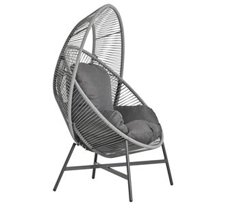ΠΟΛΥΘΡΟΝΑ-ΦΩΛΙΑ RULER HM6506.01 ΓΚΡΙ ΜΕΤΑΛΛΟ-P.E.RATTAN-ΜΑΞΙΛΑΡΙΑ 90x85x149Υεκ |  Πολυθρόνες κήπου στο espiti