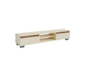 Έπιπλο TV Lilu Μπεζ-Σκούρο Δρυς 175x37x31cm AlphaB2B |  Έπιπλα τηλεόρασης στο espiti