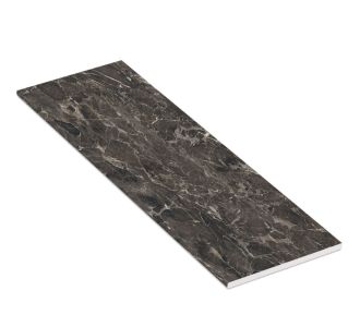 Πάγκος Κουζίνας Μαύρο Εφέ Μαρμάρου 200x60x2.8cm AlphaB2B |  Πάγκοι και Βοηθητικά στο espiti