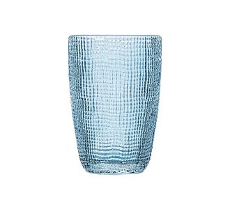 ESTIA ΠΟΤΗΡΙ ΝΕΡΟΥ ΓΥΑΛΙΝΟ ROCHE 415ml ΜΠΛΕ - 07-39448 Estia |  Ποτήρια στο espiti