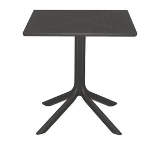 Τραπέζι Groovy pakoworld pp διατρητο ανθρακί 60x60x76εκ |  Τραπέζια κήπου στο espiti
