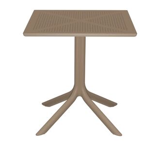 Τραπέζι Groovy pakoworld pp διατρητο cappuccino 60x60x76εκ |  Τραπέζια κήπου στο espiti