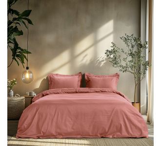 Beauty Home Ζεύγος μαξιλαροθήκες μονόχρωμες Art 1700 Harmony 52x73 Σάπιο μήλο       |  Μαξιλαροθήκες Απλές στο espiti