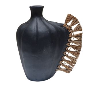 ΕΠΙΤΡΑΠΕΖΙΟ ΔΙΑΚΟΣΜΗΤΙΚΟ JEBB HM4689.01 ΜΑΥΡΗ ΤΕΡΑΚΟΤΑ & GRASS--23.5x16x33Υεκ. |  Επιπλα στο espiti