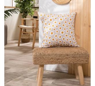 Μαξιλαροθήκη Floreta 01 - 65x65cm δαπέδου με γέμιση  52018708 Teoran |  Μαξιλάρια διακοσμητικά στο espiti
