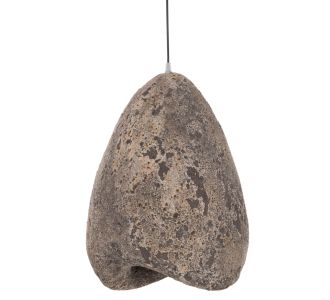 ΦΩΤΙΣΤΙΚΟ ΟΡΟΦΗΣ ΜΕ ΟΨΗ ΠΕΤΡΑΣ STONER (S) HM4417.04 ΓΚΡΙ--37x30x45Υεκ. |  Οροφής στο espiti