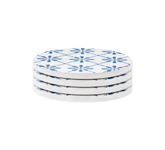 ESTIA ΣΟΥΒΕΡ AEGEAN TILE ΚΕΡΑΜΙΚΟ Φ10.3cm ΣΕΤ 4 ΤΕΜ - 07-39257 Estia |  Είδη Σερβιρίσματος στο espiti