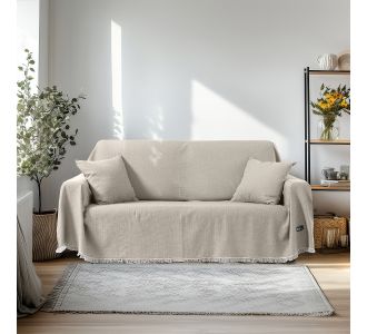 Beauty Home Ριχτάρι Μονοθέσιο Amos Art 8729 170x170 Εκρού       |  Ριχτάρια στο espiti