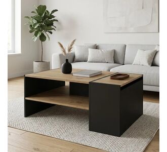Τραπεζάκι σαλονιού Izia Megapap χρώμα sapphire oak - ανθρακί 110x60x45εκ. |  Τραπεζάκια σαλονιού στο espiti