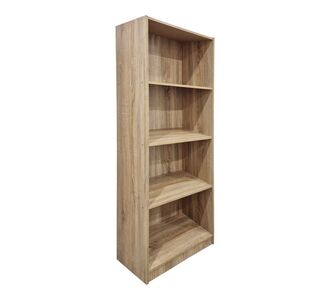 Βιβλιοθήκη Kendy pakoworld sonoma 60x30x167εκ |  Βιβλιοθήκες στο espiti