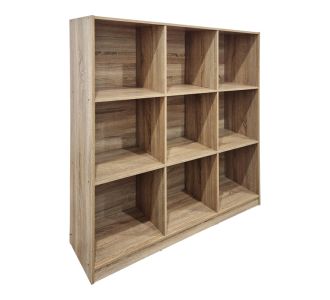 Βιβλιοθήκη Gridea pakoworld sonoma 119.5x30x121εκ |  Βιβλιοθήκες στο espiti