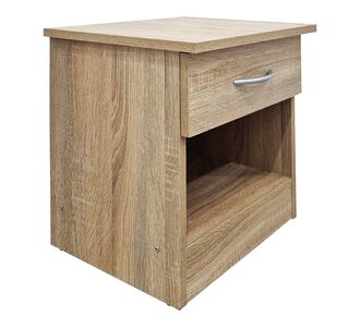 Κομοδίνο Bedy pakoworld sonoma 40x34x42εκ |  Κομοδίνα στο espiti