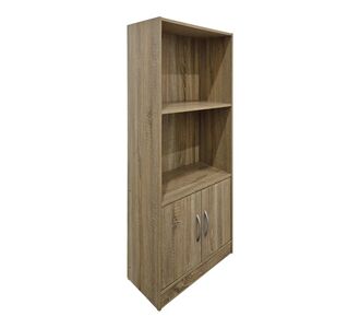 Βιβλιοθήκη Tekaro pakoworld sonoma 60x30x120εκ |  Βιβλιοθήκες στο espiti