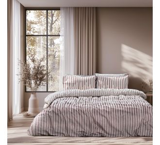 Beauty Home Σετ παπλωματοθήκη μονή Glory Art 12367 170x250 Μπεζ       |  Παπλωματοθήκες Μονές στο espiti