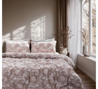 Beauty Home Σετ παπλωματοθήκη μονή Glory Art 12368 170x250 Μπεζ       |  Παπλωματοθήκες Μονές στο espiti