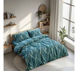Beauty Home Σετ σεντόνια μονά Glory Art 12378 170x265 Πετρόλ       |  Σεντόνια Μονά / Ημίδιπλα στο espiti