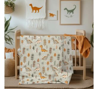 Beauty Home Σετ σεντόνια βρεφικά Bloom Art 6326 120x170 Λαδί       |  Βρεφικά Σεντόνια στο espiti