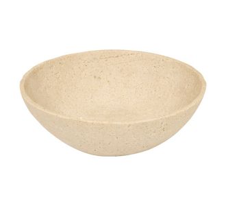 Διακοσμητικό μπωλ Serio pakoworld polyresin μπεζ Φ24.5x7.5εκ |  Διακοσμητκά στο espiti