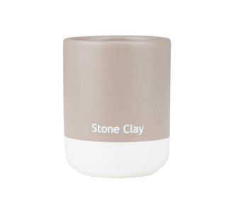 ESTIA ΠΟΤΗΡΑΚΙ ΜΠΑΝΙΟΥ TONE LAB ΚΕΡΑΜΙΚΟ STONECLAY - 02-40192 Estia |  Αξεσουάρ Μπάνιου - διάφορα στο espiti