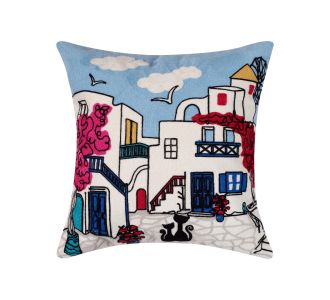 ΜΑΞΙΛΑΡΟΘΗΚΗ (45cm x 45cm) πολύγαζο C8 5206978123269 SilkFashion |  Μαξιλάρια διακοσμητικά στο espiti