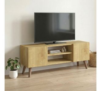 Έπιπλο τηλεόρασης Etna Megapap χρώμα sapphire oak 120x30x45εκ. |  Έπιπλα τηλεόρασης στο espiti