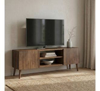 Έπιπλο τηλεόρασης Etna Megapap χρώμα καρυδί 150x30x45εκ. |  Έπιπλα τηλεόρασης στο espiti