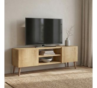 Έπιπλο τηλεόρασης Etna Megapap χρώμα sapphire oak 150x30x45εκ. |  Έπιπλα τηλεόρασης στο espiti