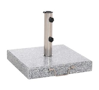 ΒΑΣΗ ΟΜΠΡΕΛΑΣ ΓΡΑΝΙΤΗ 40KG ΜΕ ΧΕΡΟΥΛΙ & ΡΟΔΕΣ HM6564--ΣΩΛΗΝΑΣ ΔΙΑΜΕΤΡΟΥ Φ48 |  Ομπρέλες κήπου στο espiti