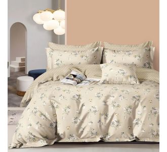 Beauty Home Σετ παπλωματοθήκη υπέρδιπλη Memories Art 12698 230x250 Μπεζ       |  Παπλωματοθήκες Υπέρδιπλες στο espiti