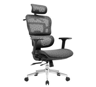 ΚΑΡΕΚΛΑ ΓΡΑΦΕΙΟΥ MODEN HM1215.01 ΜΑΥΡO MESH--ΒΑΣΗ ΧΡΩΜΙΟΥ 68x69x126Υεκ |  Καρέκλες γραφείου στο espiti