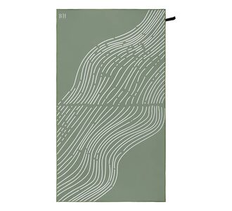 Beauty Home Πετσέτα θαλάσσης διπλής όψης Microfiber 200gsm Art 2290 90x160 Λαδί       |  Πετσέτες Θαλάσσης στο espiti