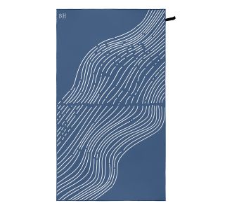 Beauty Home Πετσέτα θαλάσσης διπλής όψης Microfiber 200gsm Art 2293 90x160 Μπλε       |  Πετσέτες Θαλάσσης στο espiti