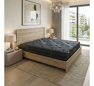 Κρεβάτι με στρώμα Athos-Resty pakoworld sonoma 160x200εκ |  Κρεβάτια στο espiti