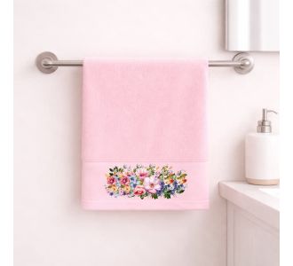 Πετσέτα Προσώπου 50×90 Rosie Dusty Rose Astron Italy |  Πετσέτες Προσώπου στο espiti