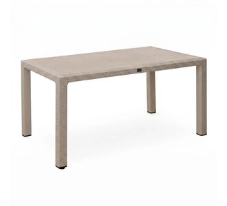 Τραπέζι πολυπροπυλενίου Kalan Megapap χρώμα cappuccino 150x90x75εκ. |  Τραπέζια κήπου στο espiti