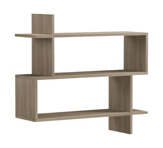 Ραφιέρα τοίχου Paralel pakoworld sonoma 70x22x65,5εκ |  Ραφιέρες τοίχου στο espiti