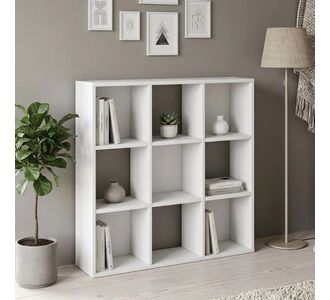 Βιβλιοθήκη Cube Megapap χρώμα λευκό 90x30x90εκ. |  Βιβλιοθήκες στο espiti