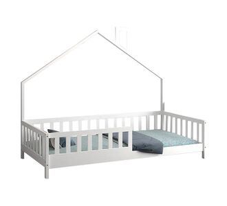 ΚΡΕΒΑΤΙ ΠΑΙΔΙΚΟ HOUSER HM740.03 τ.MONTESSORI ΞΥΛΟ ΠΕΥΚΟ ΛΕΥΚΟ--ΓΙΑ 190x90εκ |  Παιδικά έπιπλα στο espiti