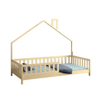 ΚΡΕΒΑΤΙ ΠΑΙΔΙΚΟ HOUSER HM740.01 τ.MONTESSORI ΞΥΛΟ ΠΕΥΚΟ ΦΥΣΙΚΟ--ΓΙΑ 190x90εκ |  Παιδικά έπιπλα στο espiti