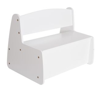 ΠΑΓΚΑΚΙ ΠΑΙΔΙΚΟ ΜΕ ΑΠΟΘ.ΧΩΡΟ RICKI HM18342.03 MDF & ΚΟΝΤΡΑΠΛΑΚΕ ΛΕΥΚΟ 63x43x47Υεκ |  Παιδικά έπιπλα στο espiti