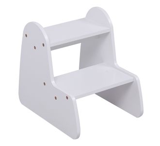 ΠΑΙΔΙΚΗ ΣΚΑΛΑ/ΣΚΑΜΠΟ RICKI HM18340.03 MDF & ΚΟΝΤΡΑΠΛΑΚΕ ΛΕΥΚΟ 33x43.5x40.5Υεκ |  Παιδικά έπιπλα στο espiti