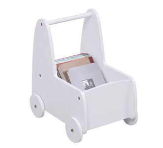 ΠΑΙΔΙΚΟ ΤΡΟΛΕΥ/ΚΑΡΟΤΣΑΚΙ RICKI HM18341.03 MDF & ΚΟΝΤΡΑΠΛΑΚΕ ΛΕΥΚΟ 33x45x50Υεκ |  Παιδικά έπιπλα στο espiti